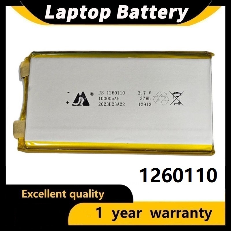 ☪Pin Li-Po 1260110 (Li-Polymer) cho pin dự phòng, camera,Laptop, Loa Bluetooth Battery NEW(3.7V 1000