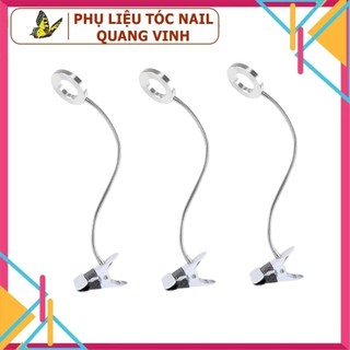 Đèn kẹp bàn nối mi làm nail (tặng 1 củ nguồn cắm 5V)