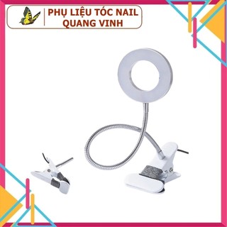 Đèn kẹp bàn nối mi làm nail (tặng 1 củ nguồn cắm 5V)