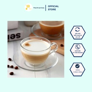 Ly thuỷ tinh Cốc thuỷ tinh quai cầm đáy nhọn Union Stack 220ml | UG310 - Mta_Mart