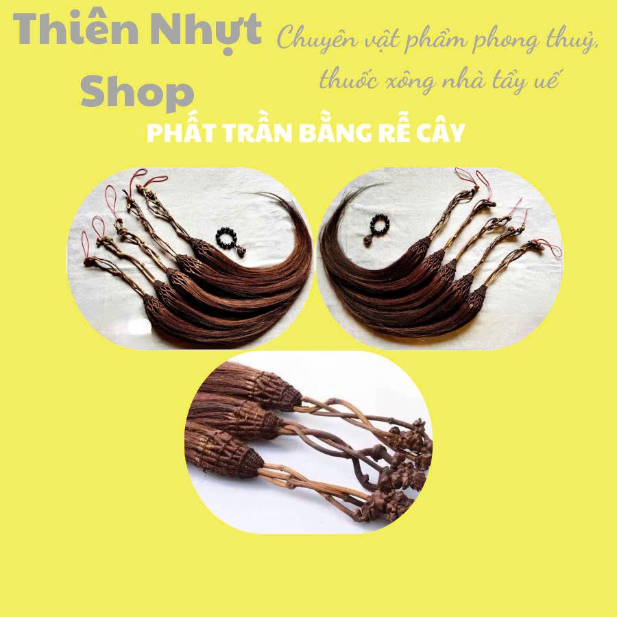 Cây Phất Trần Rễ Bồ Đề Trừ Tà Đuổi Linh