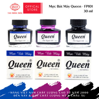Mực Queen Đen, xanh, tím 30ml