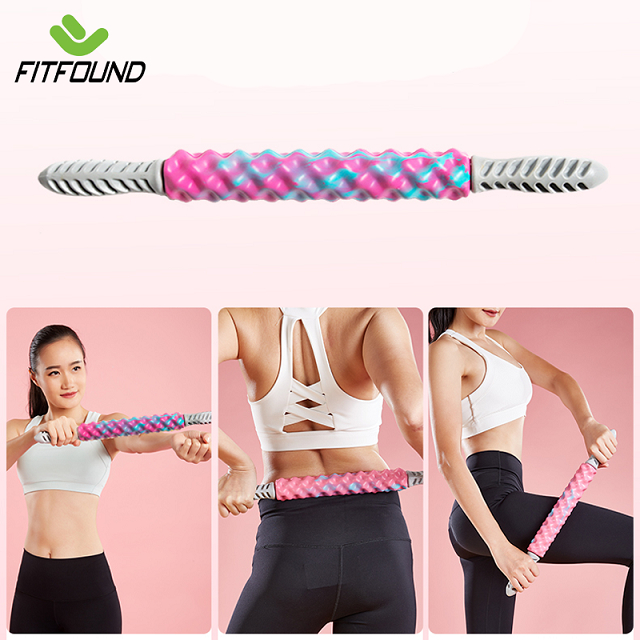 Thanh lăn gai massage mát xa giãn cơ dãn cơ trị liệu thư giãn cơ bắp tập gym yoga - Muscle Roller Stick | BigBuy360 - bigbuy360.vn