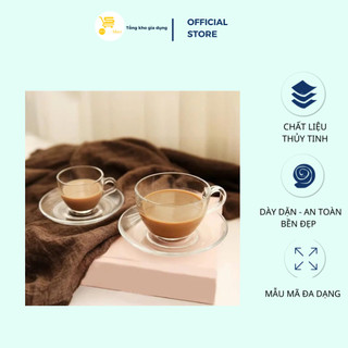 Ly thuỷ tinh Cốc thuỷ tinh quai cầm đáy nhọn Union Stack 220ml | UG310 - Mta_Mart