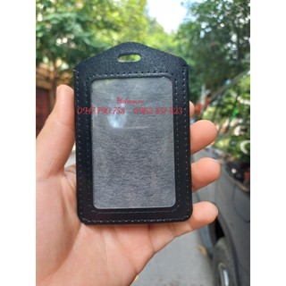 Dây đeo thẻ lụa móc sắt giọt lệ BẢN RỘNG 1,5CM MÀU ĐEN - Dây đeo hội nghị - DÂY THẺ ĐEN