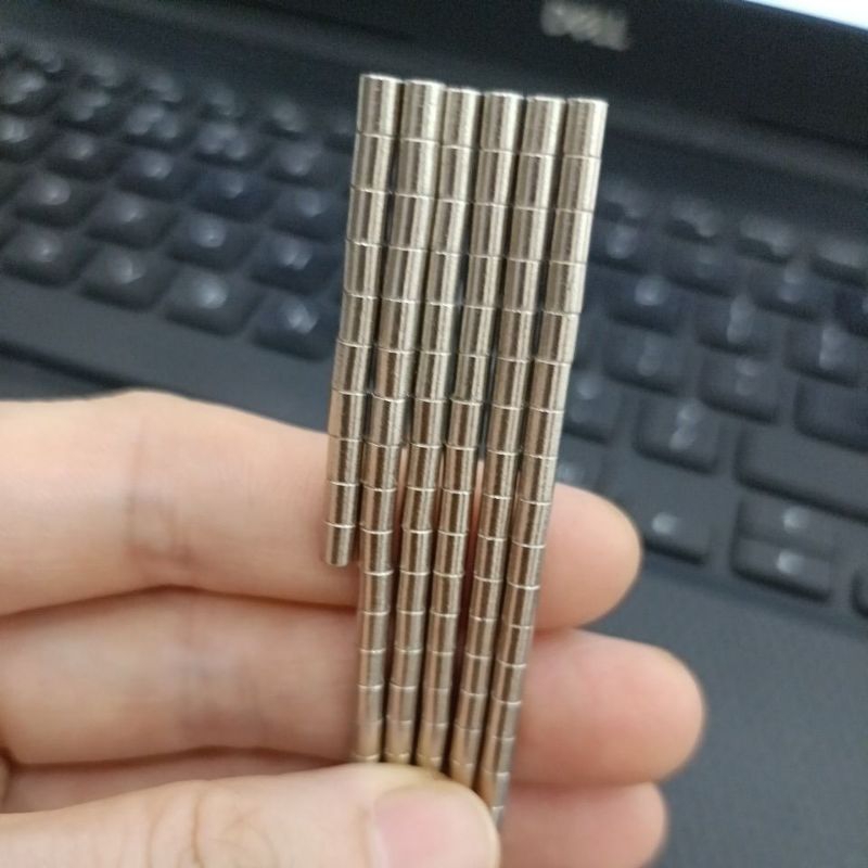 100 viên nam châm 3x4mm