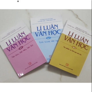 Sách - Lí luận văn học tập 1,2,3 - NXB Đại học Sư phạm
