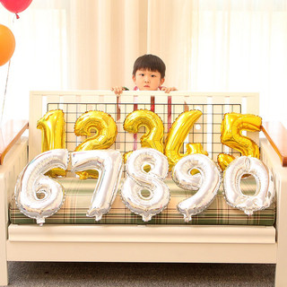 Bóng Số Màu Vàng Size Nhỏ 16inch