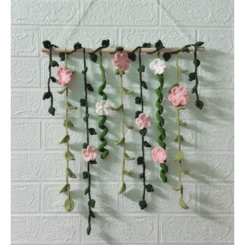 Crochet Garland từ len ph.crochet