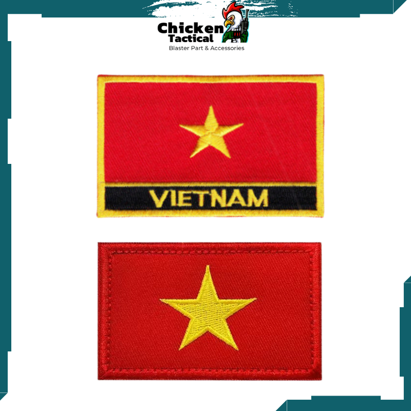 Miếng patch dán cờ Việt Nam
