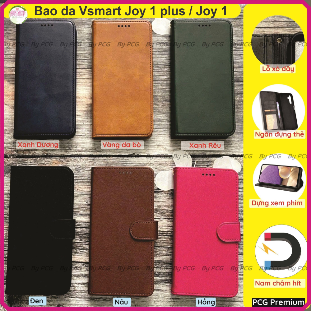 Bao da Vsmart Joy 1 plus siêu bền siêu bảo vệ