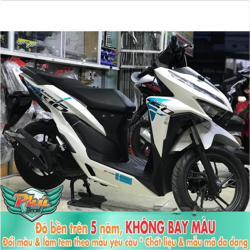 Tem rời Vario Xanh Trắng (X)