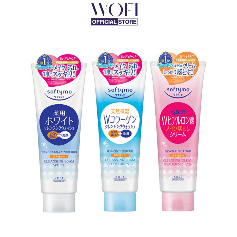 Sữa Rửa Mặt Kose Softymo Cleansing Foam 190g