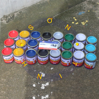 SƠN DẦU GALANT MÀU TRẮNG VÀNG ĐỎ ĐEN BẠC XANH DƯƠNG LAM LỤC DÙNG CHO GỖ VÀ KIM LOẠI DUNG TÍCH 70 ML