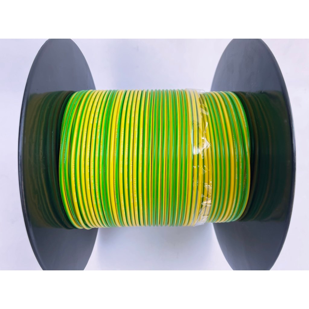 Dây tiếp địa M4, M6 vàng xanh ( 5 mét)