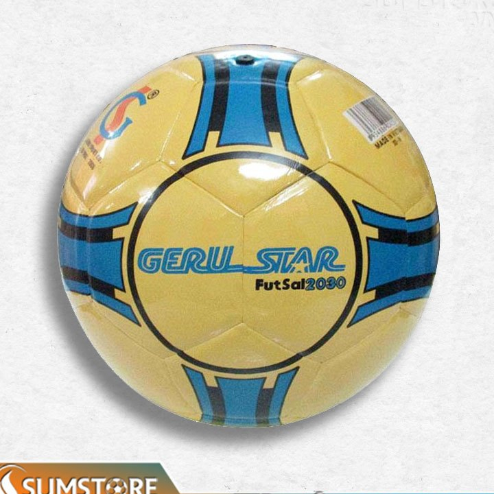 Quả Banh Bóng Đá Futsal Geru Star Dán Size 4 - Quả Bóng Đá Cao Cấp