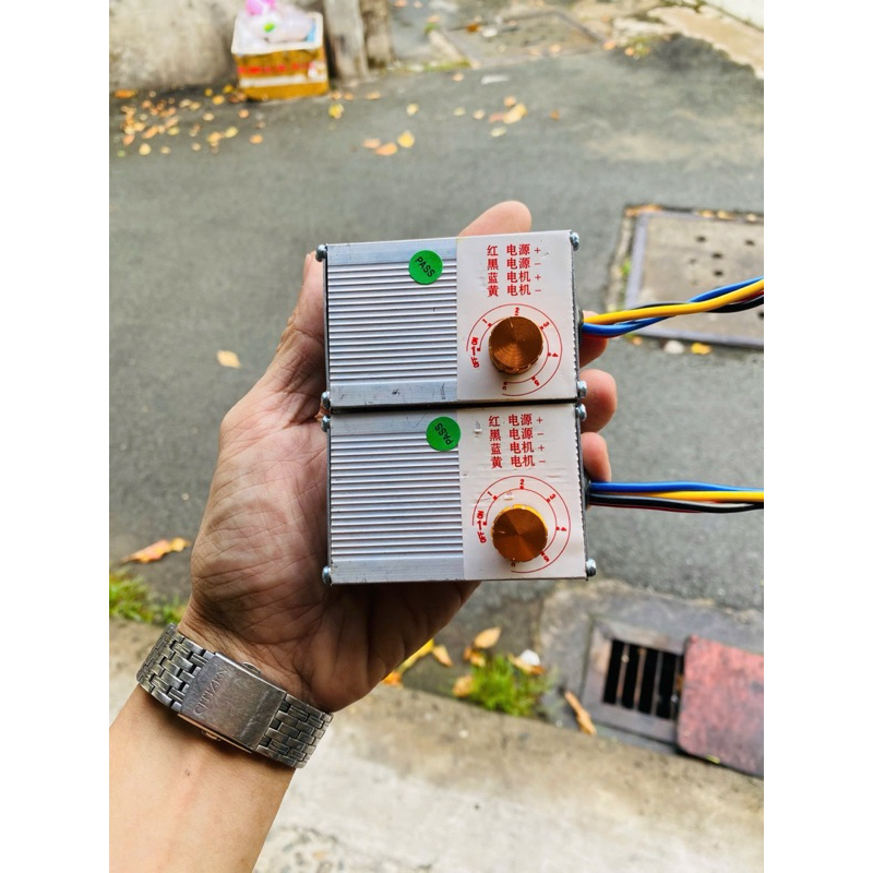 Ic điều tốc motor 12v 24v 250w điều chỉnh tốc độ nhanh chậm có núm xoay