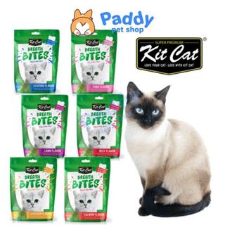 Bánh Thưởng Cho Mèo Sạch Răng Kit Cat Breath Bites (60g)