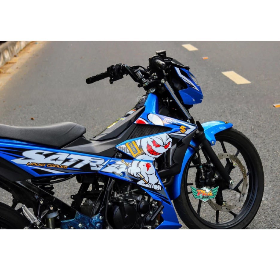 Tem Rời Satria Xanh thỏ, (K)