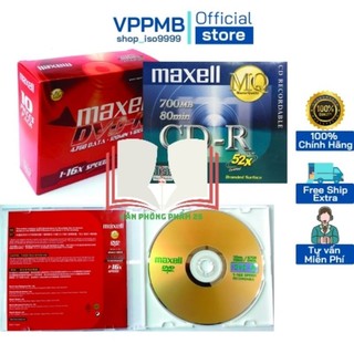 Đĩa DVD-R Maxell 4.7gb (hộp 10 cái)