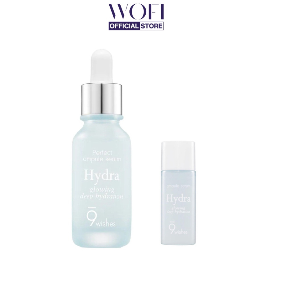 Tinh chất dưỡng ẩm 9Wishes Hydra Glowing Deep Hydration Ampule Serum