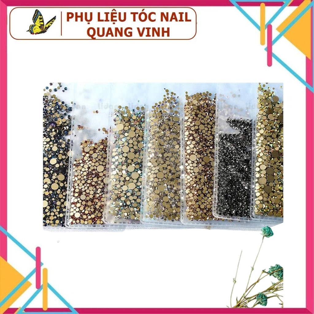 Đá nail đủ size 1440 viên lidan