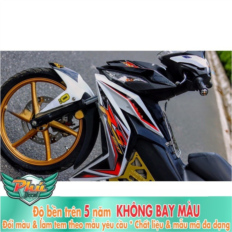 Tem rời Winner Trắng đỏ đen Rs