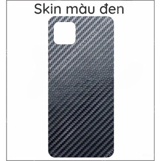 Miếng dán mặt lưng skin carbon Oppo A16k