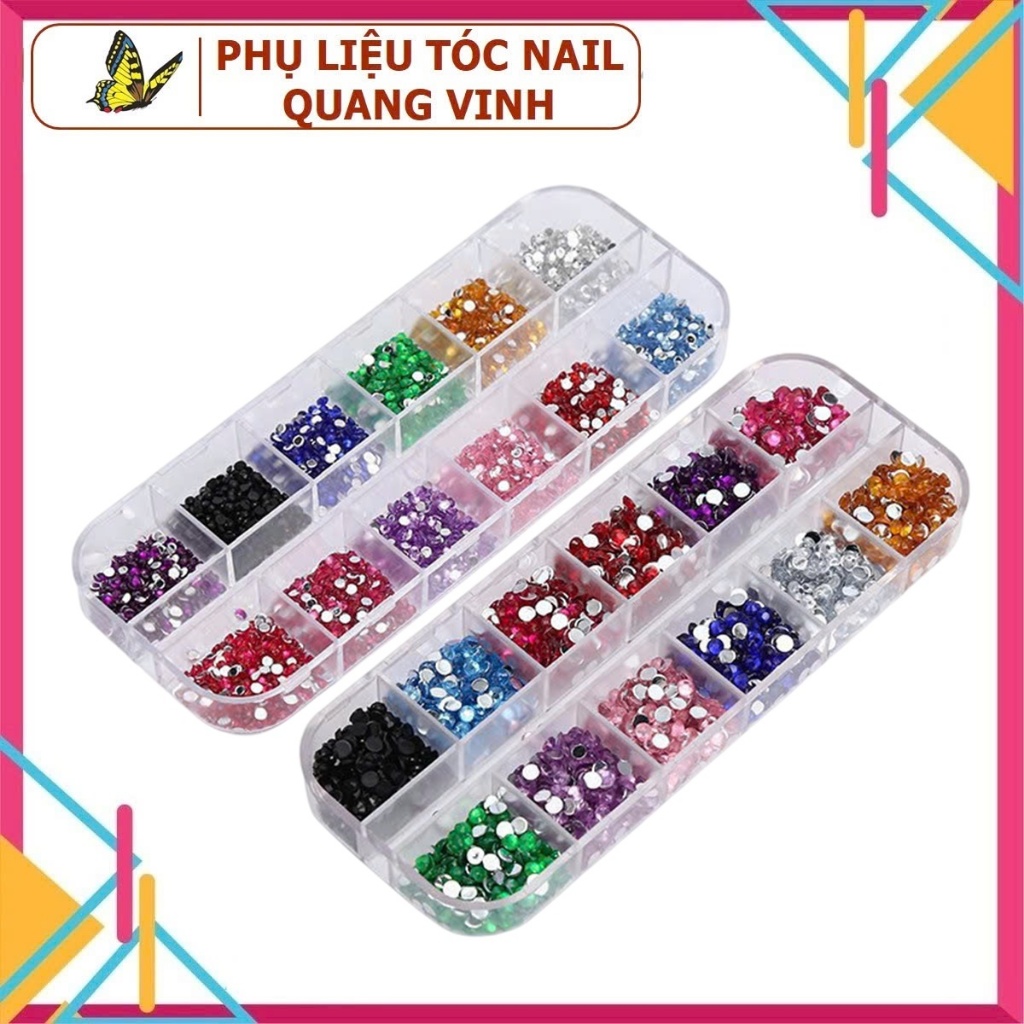 Đá khay đủ màu hình chữ nhật 2mm