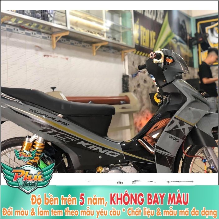 Tem rời Sirius Fi Xám xi măng Mx (H)