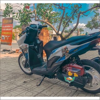 Tem Rời vario trắng xanh thỏ (K)