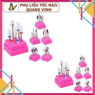 Bộ đầu mài sứ phá gel phá bột 7 chi tiết