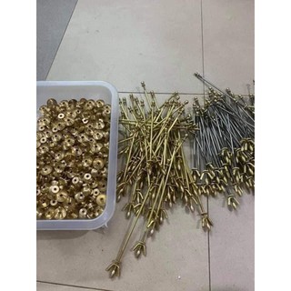 Ti móc inox Ti gắn móc lồng chim chào mào chích chòe cao cấp