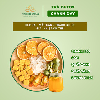 Trà Chanh Dây Kim Quất Triệu Lộ Tư (Gói Lẻ) Detox, Mát Gan, Đẹp Da, Thanh Nhiệt, Giải Nhiệt Cơ Thể