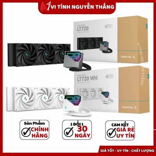 TẢN NHIỆT NƯỚC AIOCPU DEEPCOOL LT720 360mm ARGB ( BLACK/ WHITE)