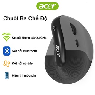Chuột Gaming Không Dây Acer OMR217 Ba Chế Độ Có Dây/Bluetooth/2.4G Giảm tiếng ồn Chuột 3D