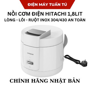 Nồi cơm điện Hitachi Nhật Bản RZ-S18MM ,Cuckoo1,8l CR-1055, nồi cơm điện lõi ruột inox 304, chống dính an toàn sức khỏe