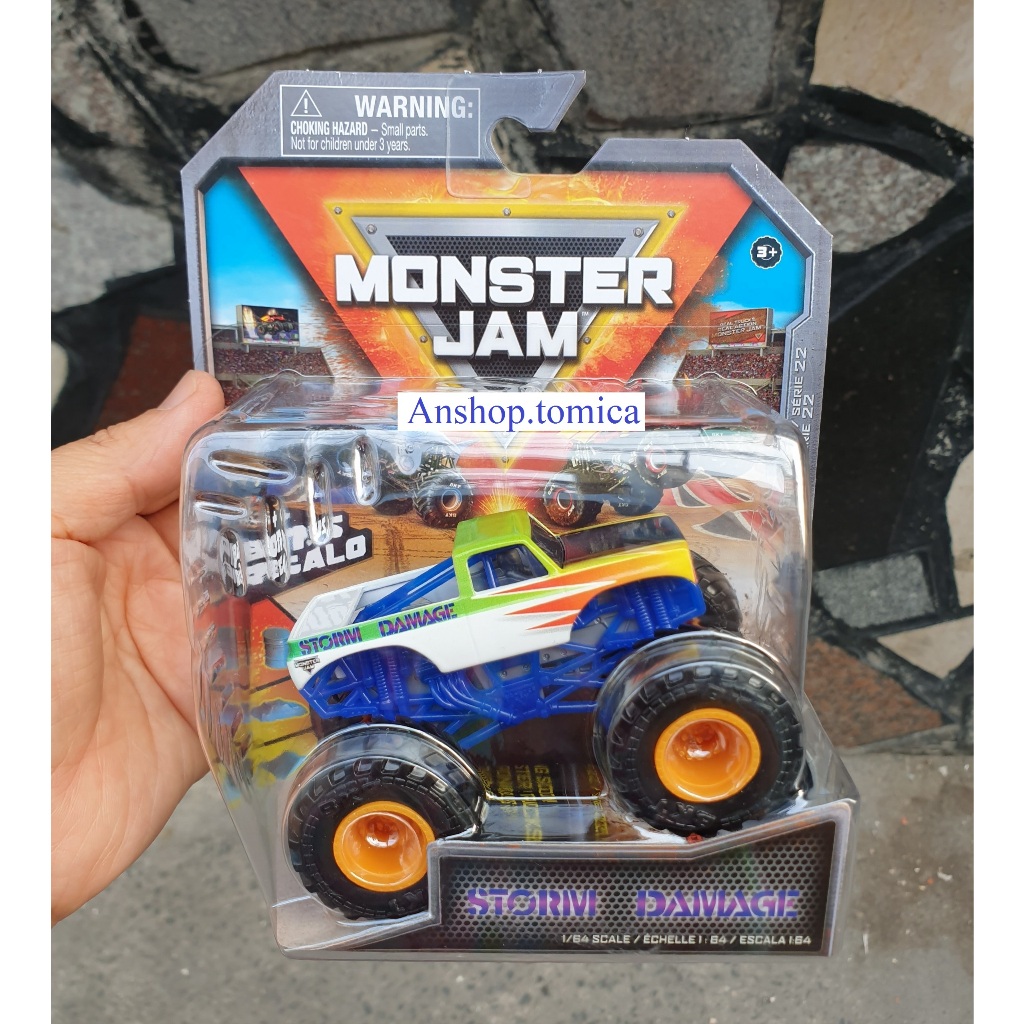 Hộp đồ chơi xe Monster Jam hàng Spin Master (Canada)