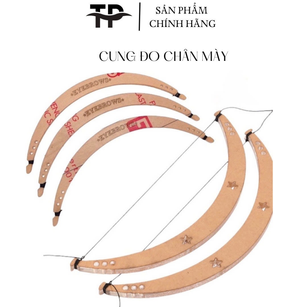 Cung Đo Lông Mày Chuẩn EYEBROWS, cung đo chuẩn từng milimet