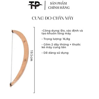 Cung Đo Lông Mày Chuẩn EYEBROWS, cung đo chuẩn từng milimet