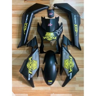 Bộ nhựa 8 món kèm tem hổ Chuẩn Trung dùng cho xe điện Xmen (tặng ốc dàn áo+4 ốc màu mặt nạ)