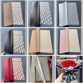 Giấy Gói Hoa Hoạ Tiết Sang Chảnh - Tệp 20 tờ