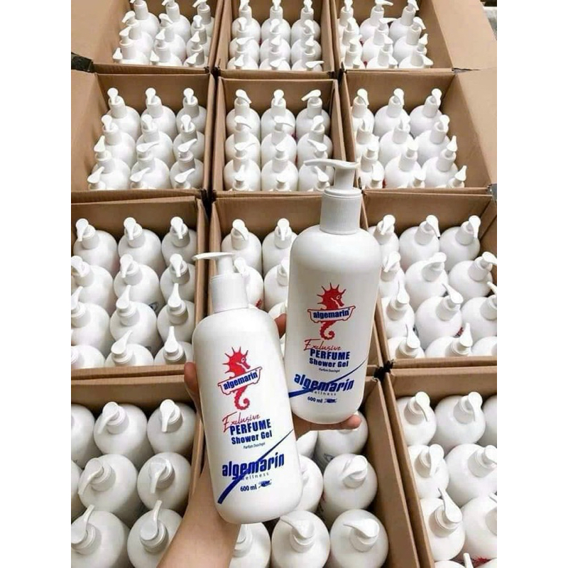 Sữa tắm cá ngựa Algemarin chai 600ml nhập khẩu đức