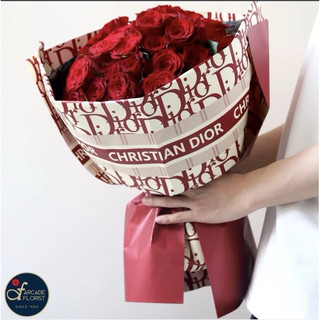 Giấy Gói Hoa Hoạ Tiết Sang Chảnh - Tệp 20 tờ