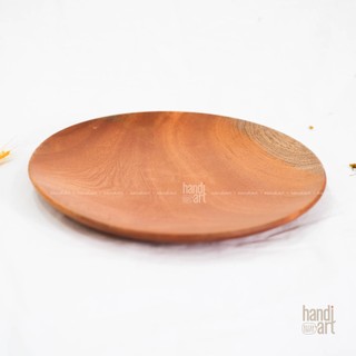 Khay gỗ tròn, dĩa gỗ tròn trang trí bàn ăn
