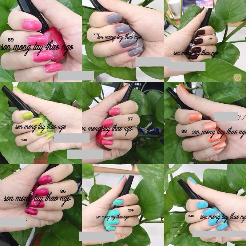 Sơn móng tay Ladydream 12ml (sơn thường)