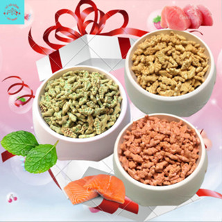 500gram Bánh Cá Catnip Cho Mèo - Snack Cho Mèo - Thức Ăn Cho Mèo Tiêu Búi Lông - Bánh Cá Vị Cá Hồi, Cá Ngừ, Rau Cỏ Mèo