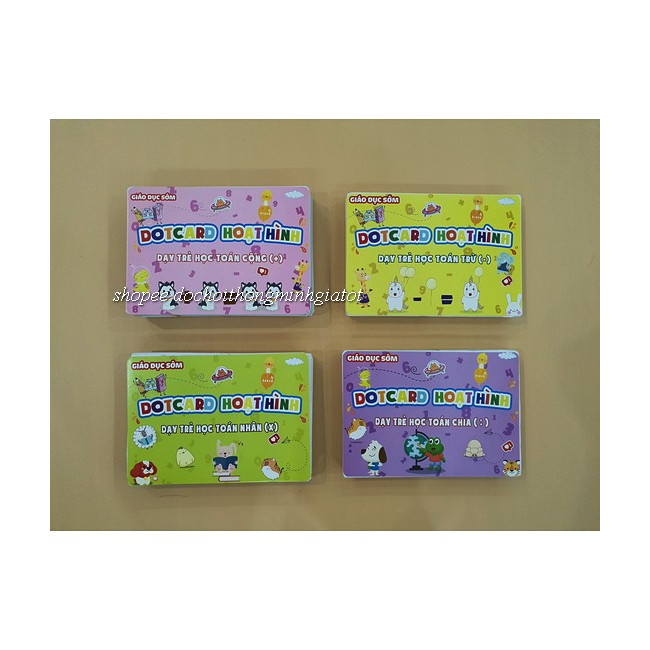 Bộ thẻ dot card Shichida