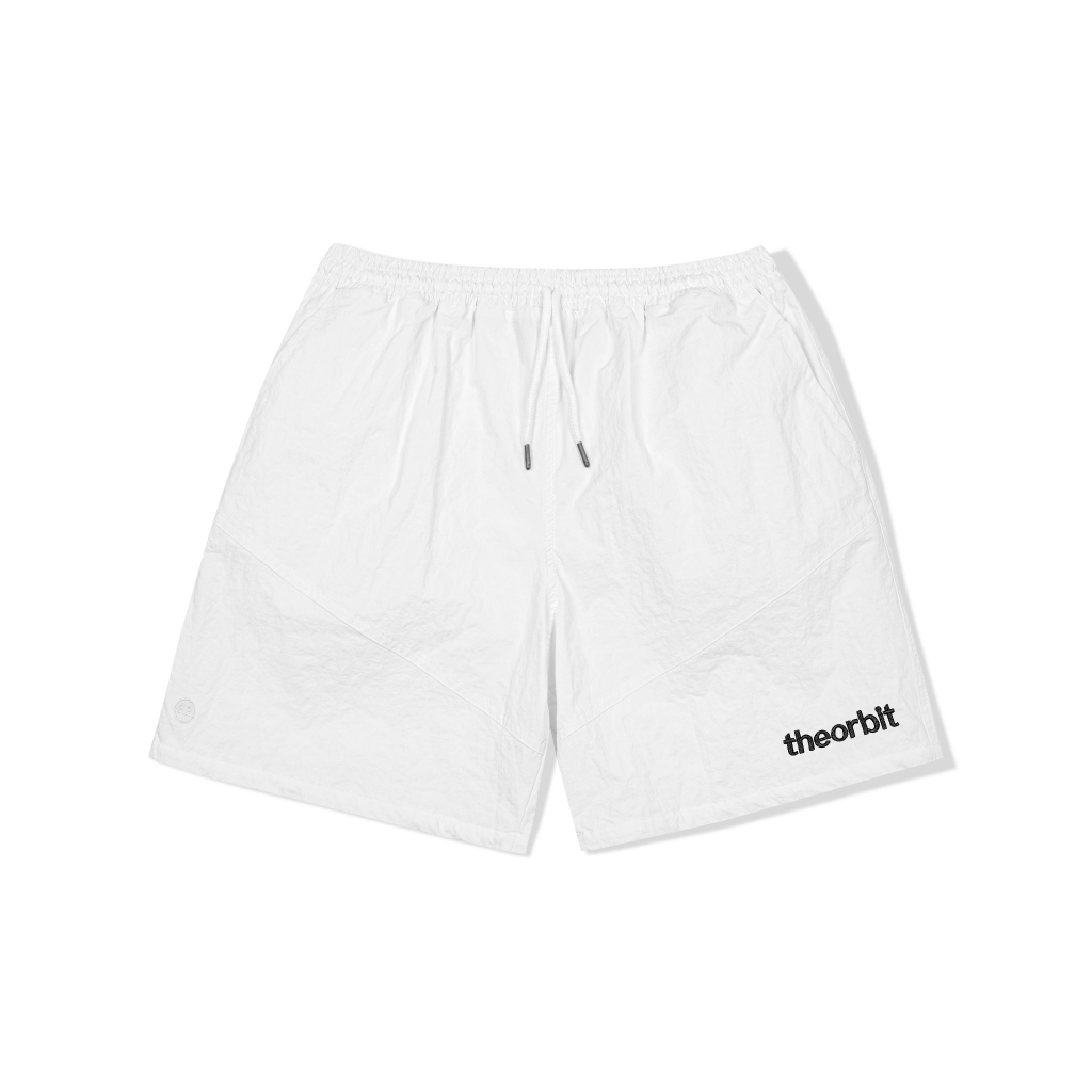 Quần Short Nam Nữ The ORBIT - White Nylon Short OB - Quần short 2 lớp - Local Brand Chính Hãng