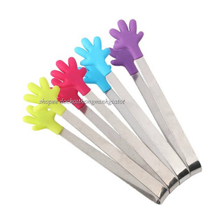 Kẹp inox bé - đầu nhựa